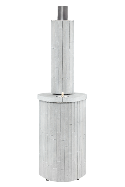 Печь для бани Ферингер Макси ПФ «Серый велюр» наборный - 5min