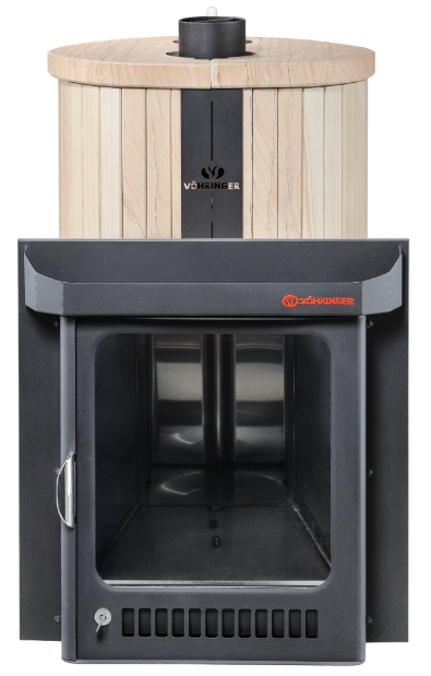 Печь для бани Ферингер Макси ПФ «Окаменевшее дерево» перенесенный рисунок - 1min