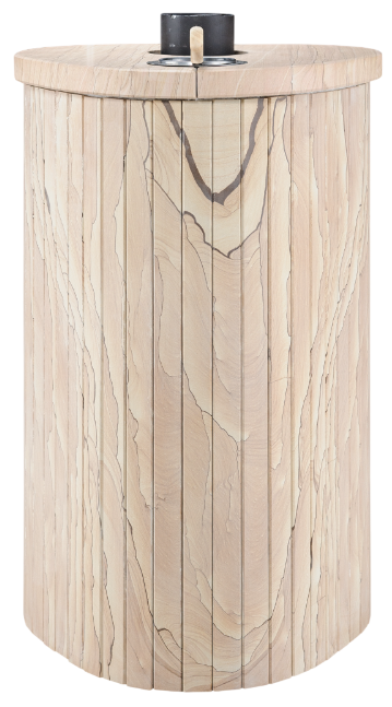 Печь для бани Ферингер Макси ПФ «Окаменевшее дерево» перенесенный рисунок - 3min