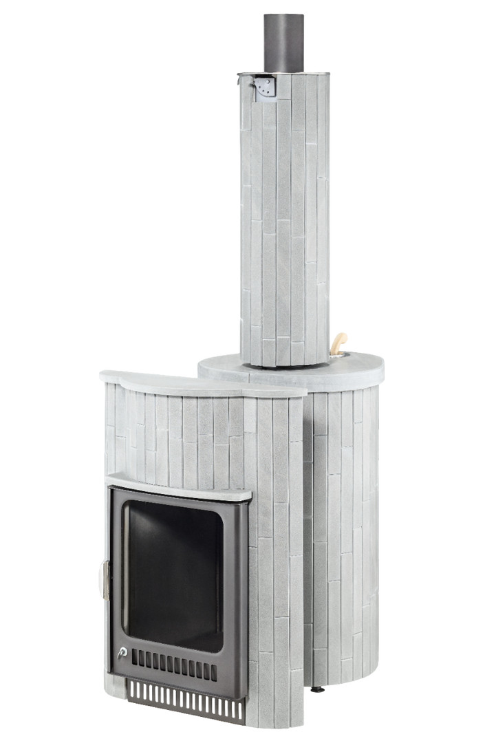 Дымоход конвектор Ферингер "Серый Велюр" наборный - 1min