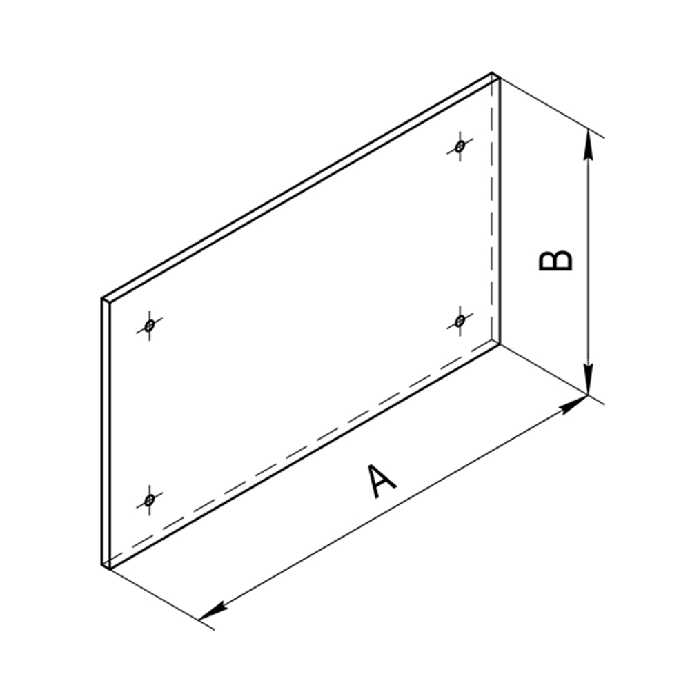 Экран защитный Ferrum 480*480 (ф200) - 2