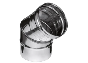 Ferrum Austenite HF колено угол 135° (304/0,8мм) Ф150