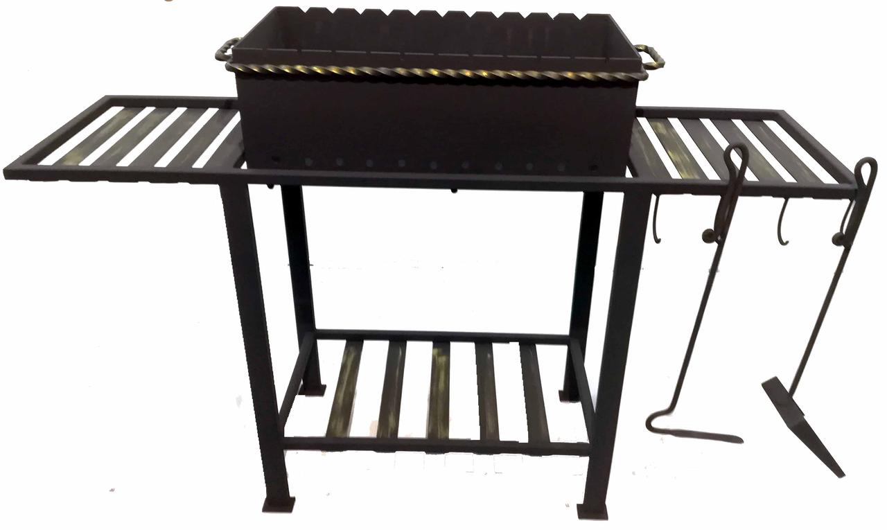 Мангал СТАНДАРТ-ПЛЮС, сталь 5 мм - 0min