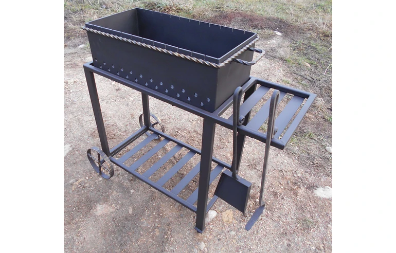 Мангал СТАНДАРТ-3, сталь 5 мм