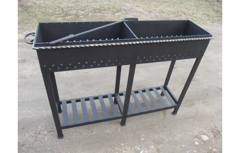 Мангал СТАНДАРТ-120, сталь 5 мм