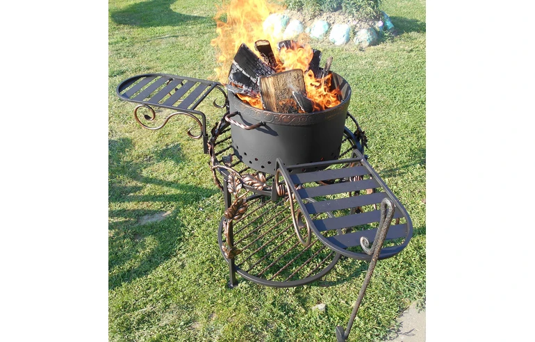 Мангал-Кострище КЛАССИК дно 10 мм, стенки 5 мм