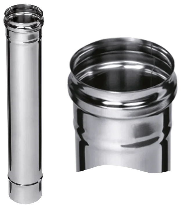 Ferrum HF дымоход 0,5 м (430/0,8мм) Ф115 - 0min