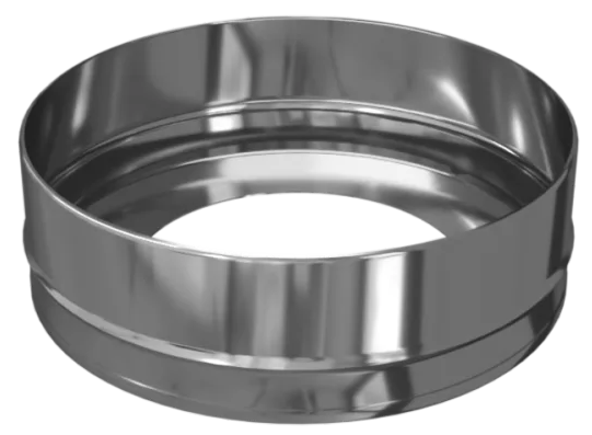 Ferrum GS/HF заглушка с отверстием (430/0,5мм) Ф115x200 - 0min