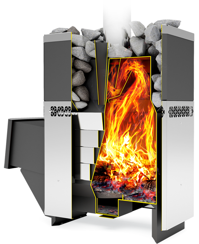 Печь для бани Теплодар Русь 18 ЛНЗП Профи - 1min